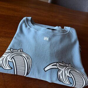 Amiri "22" T-Shirt - Oversized XXL - Light Blue